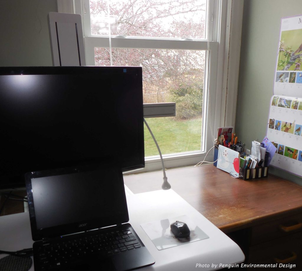 Choose your primary work station to fit the nature of your work.